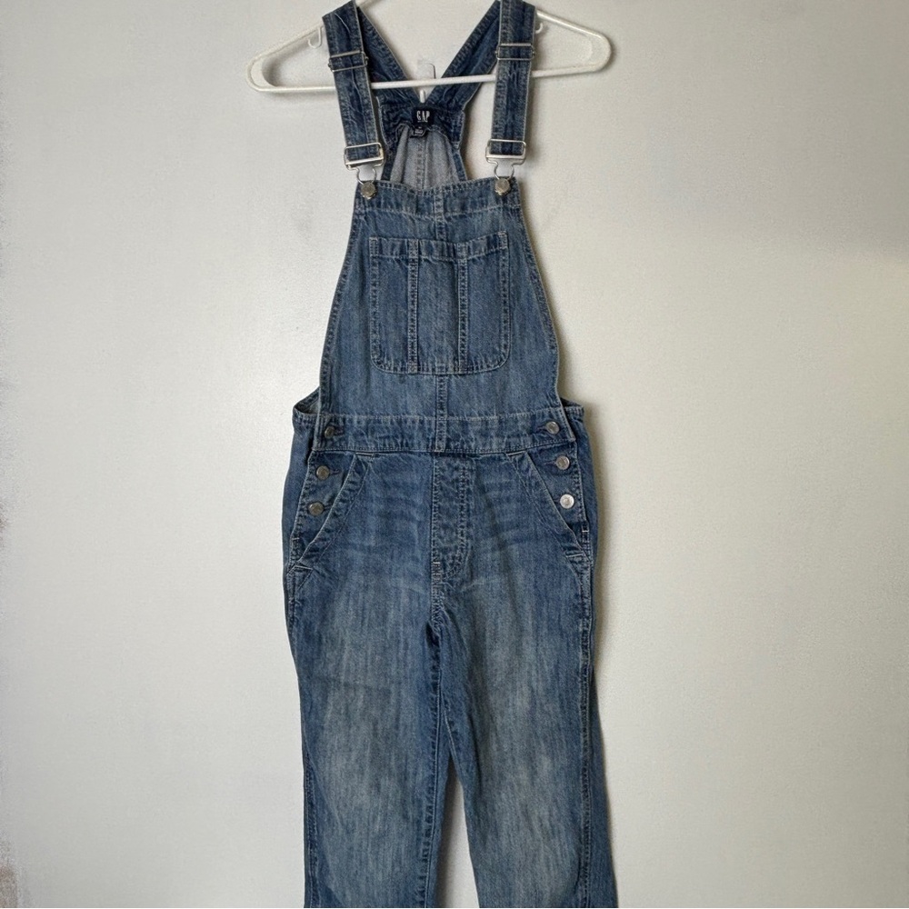 Gap for Good Denim Crop Overalls